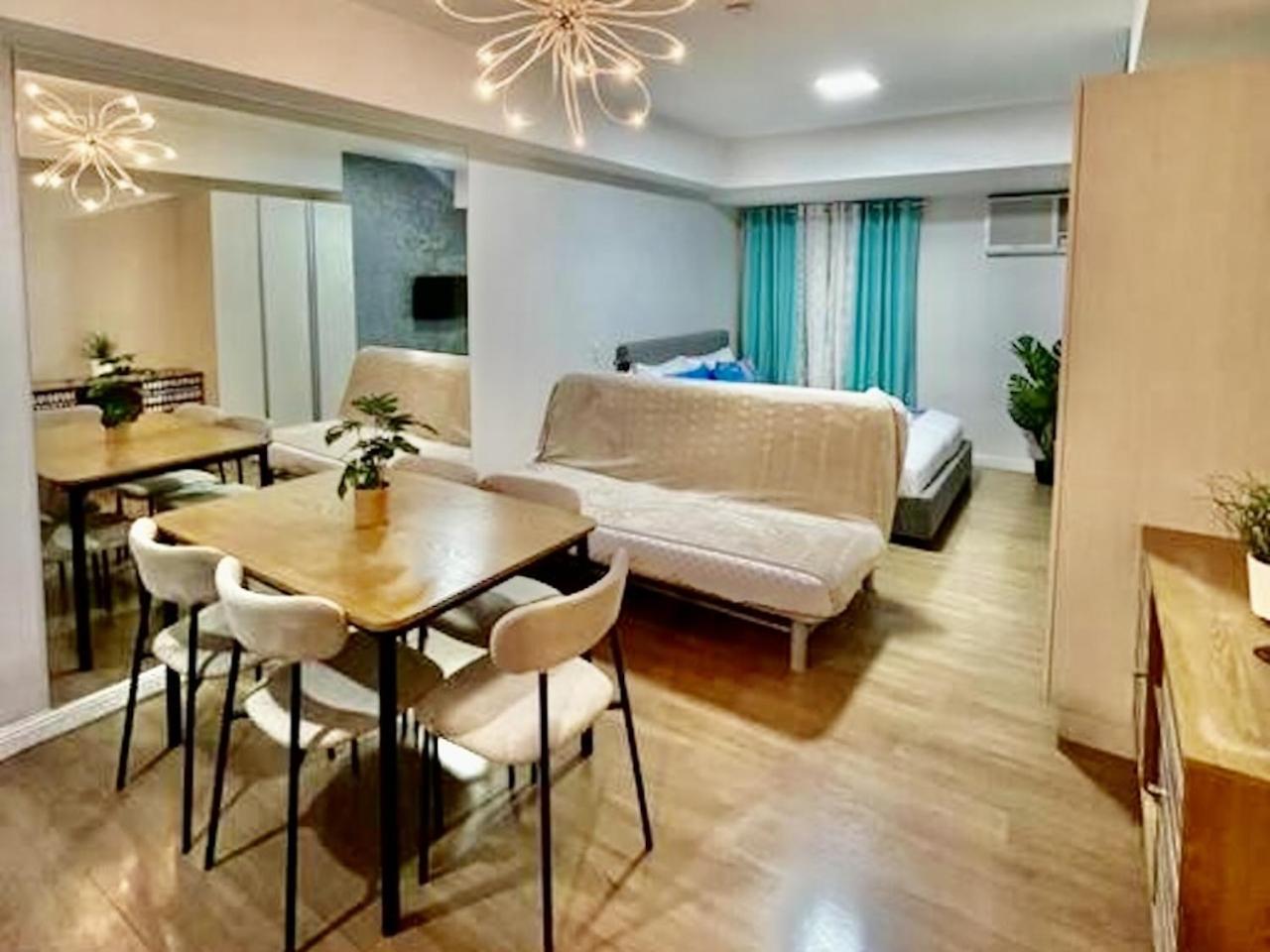 Abreeza Studio Suite 2321 - Pool, Wifi, City View, Washer, Ac, Netflix, Mall Davao City Exterior foto